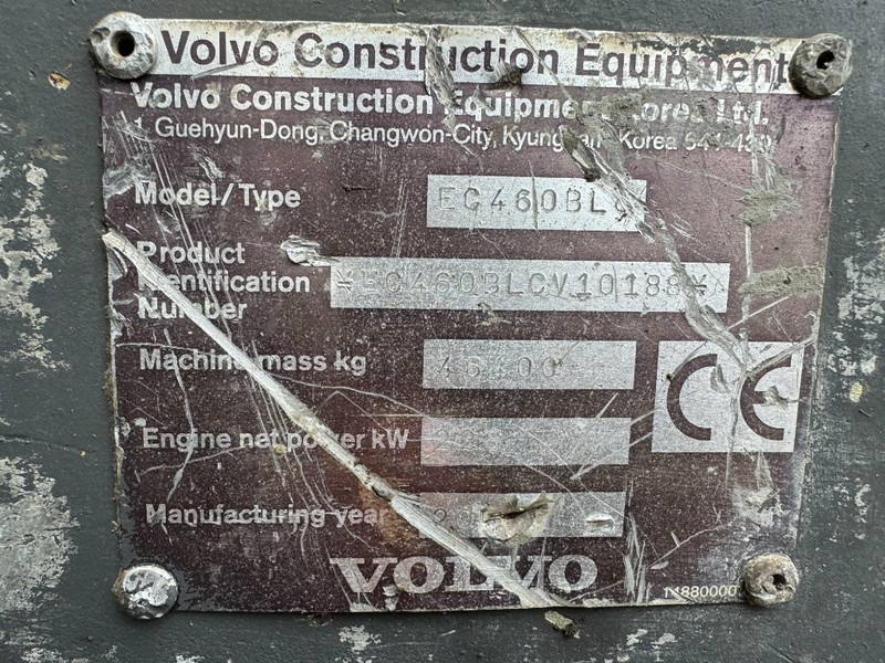 Pelle sur chenille Volvo EC460 BLC, Bandgrävare: photos 18