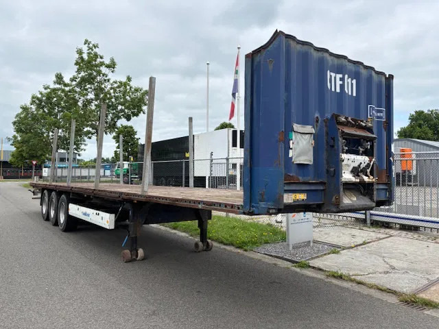 Krone SD Flatbed met rongen 41 ton standard chassis - Semi-remorque plateau: photos 3 Krone SD Flatbed met rongen 41 ton standard chassis - Semi-remorque plateau: photos 3