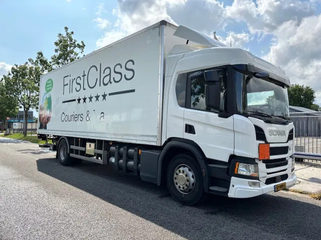 Scania P280 Closed box taillift 2000 kg Fuel CNG ADR 2 units in stock - Camion fourgon: photos 1 Scania P280 Closed box taillift 2000 kg Fuel CNG ADR 2 units in stock - Camion fourgon: photos 1