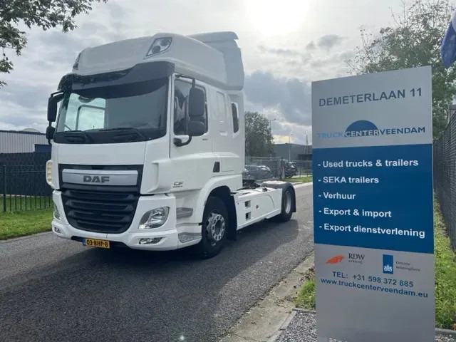 DAF CF 400 FT CF 400 Spacecab tractor head Top Condition - Tracteur routier: photos 1 DAF CF 400 FT CF 400 Spacecab tractor head Top Condition - Tracteur routier: photos 1