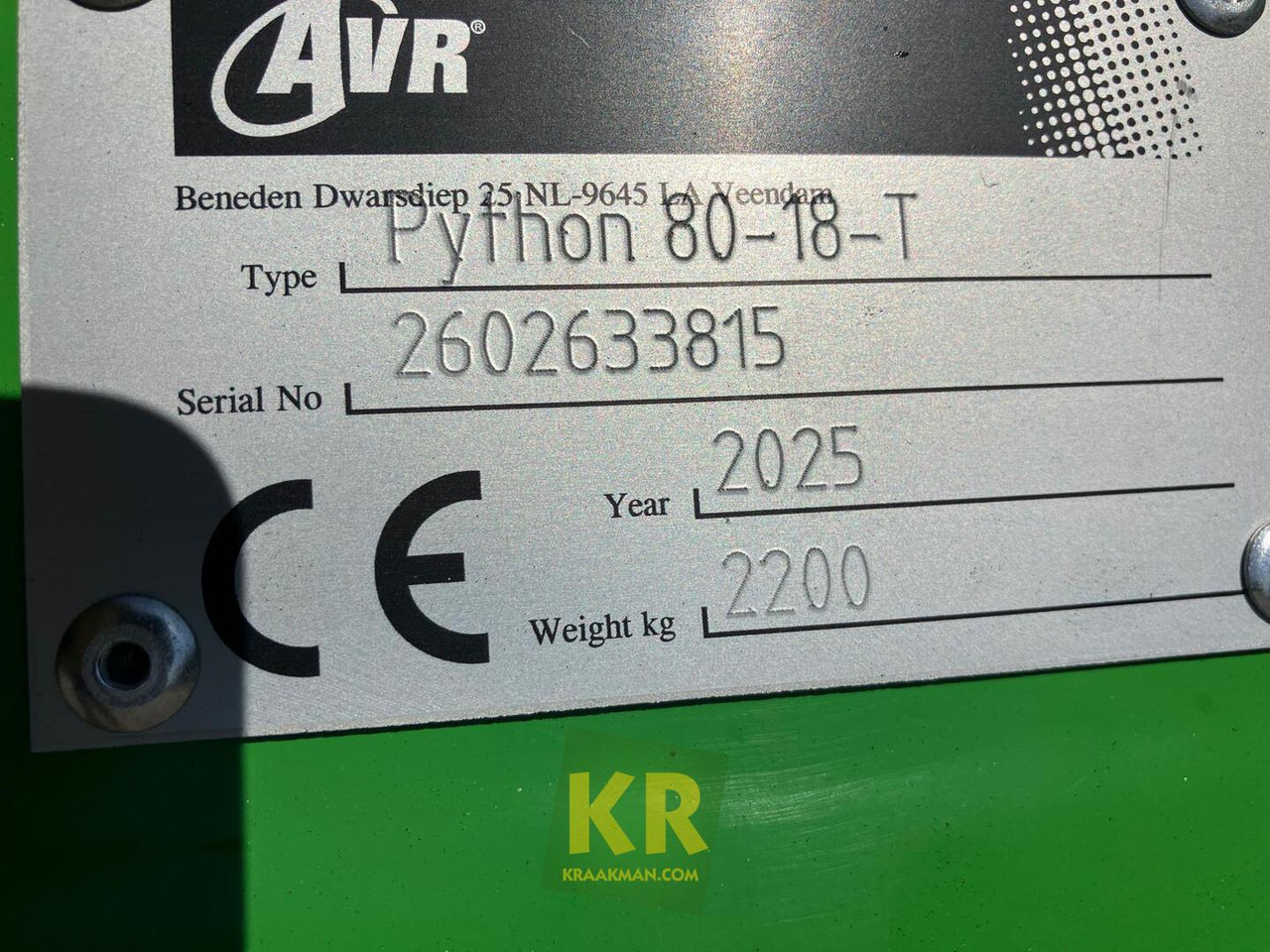 AVR PYTHON - Bande transporteuse: photos 4 AVR PYTHON - Bande transporteuse: photos 4