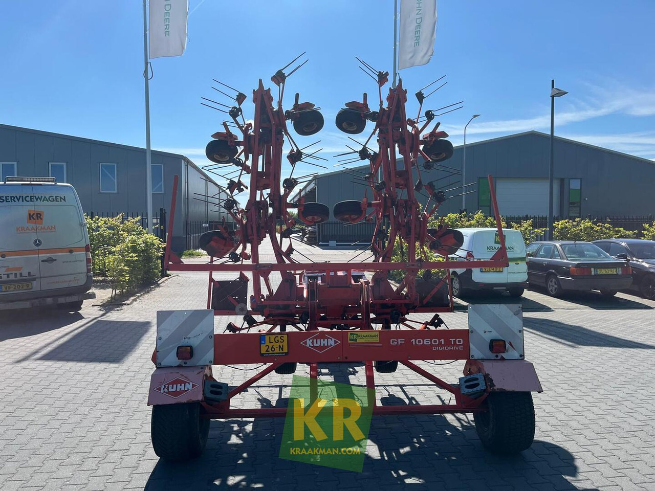 Kuhn GF 10601 - Faneuse: photos 2 Kuhn GF 10601 - Faneuse: photos 2