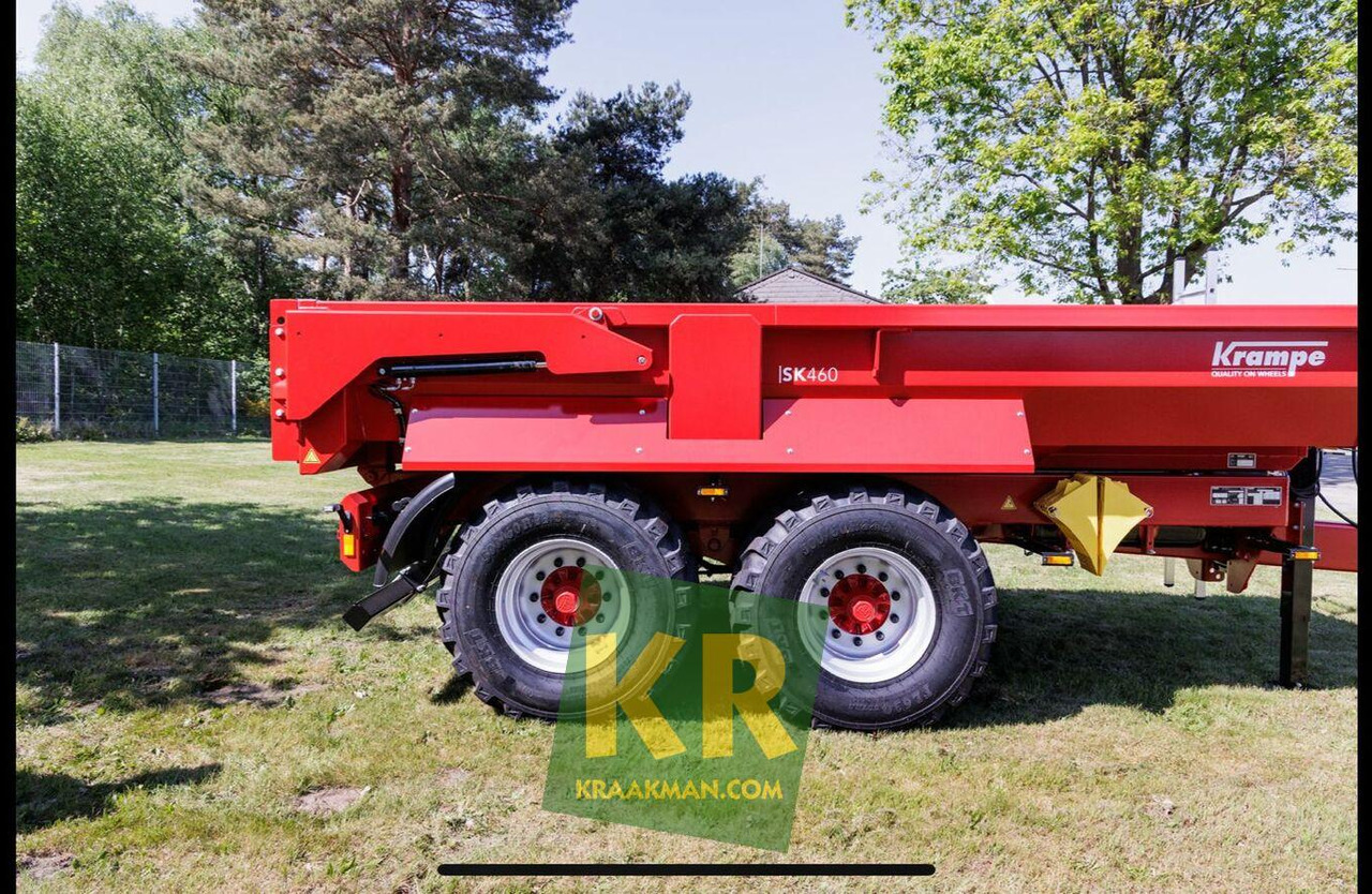 SK460 gronddumper Krampe - Remorque benne: photos 4 SK460 gronddumper Krampe - Remorque benne: photos 4
