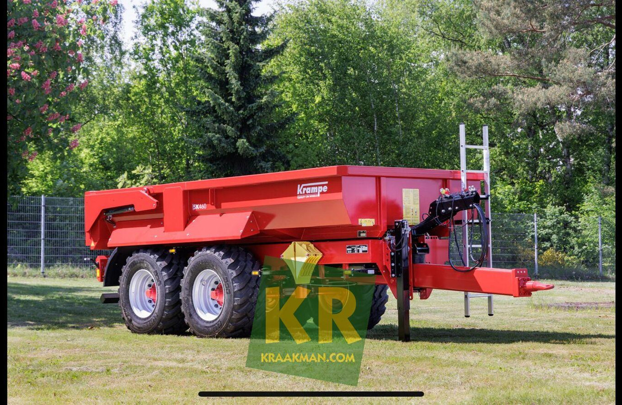 SK460 gronddumper Krampe - Remorque benne: photos 1 SK460 gronddumper Krampe - Remorque benne: photos 1
