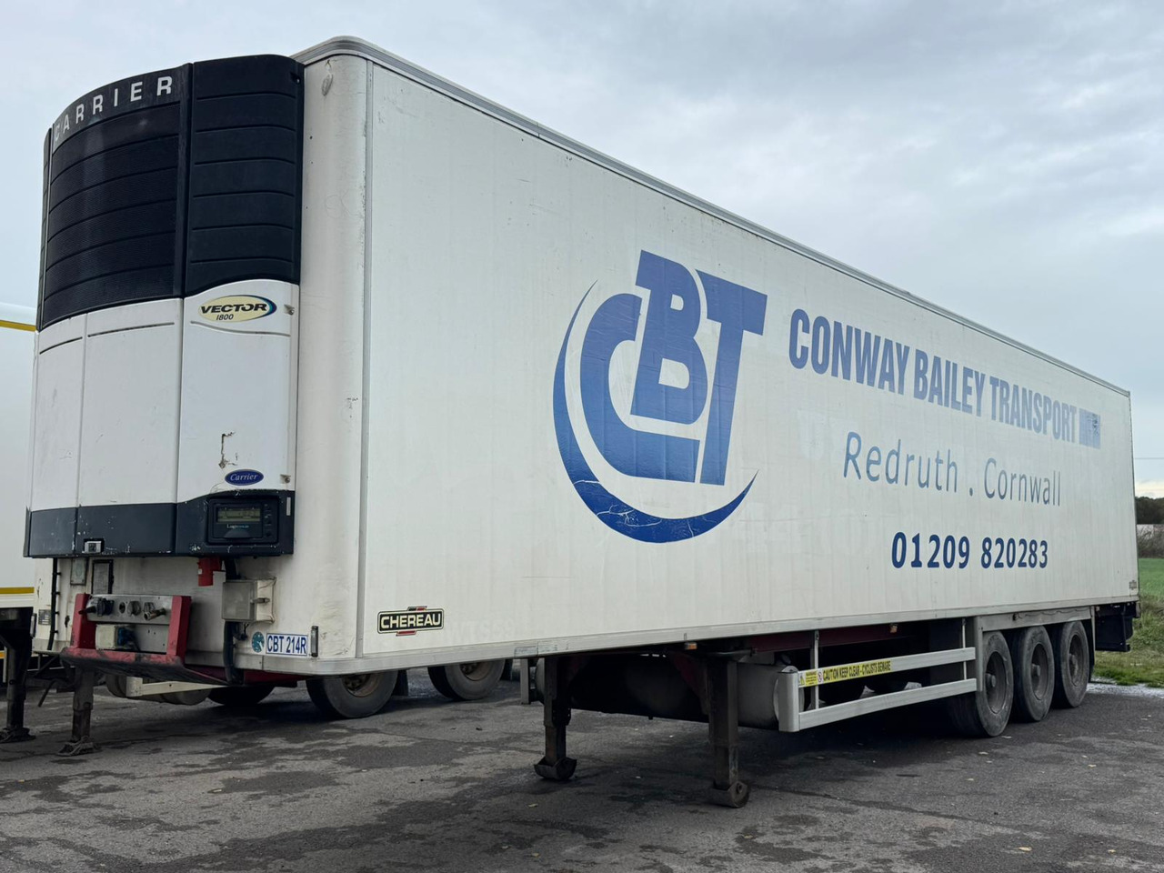 Chereau 2007 Vector 1800 – CBT214R - Semi-remorque frigorifique: photos 1 Chereau 2007 Vector 1800 – CBT214R - Semi-remorque frigorifique: photos 1
