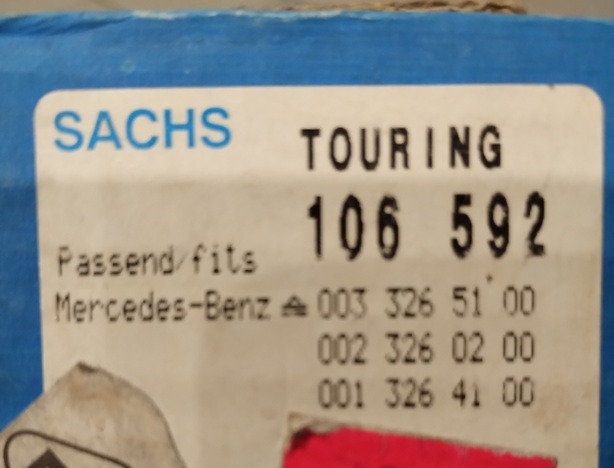 AMORTYZATOR TYLNI 106592 SACHS MERCEDES SK 0033265100 2538 2544 2553 - Amortisseurs: photos 2 AMORTYZATOR TYLNI 106592 SACHS MERCEDES SK 0033265100 2538 2544 2553 - Amortisseurs: photos 2