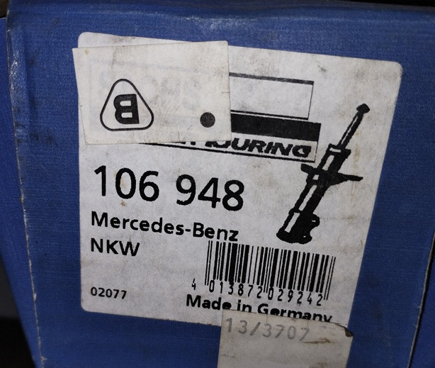 AMORTYZATOR TYLNI 106948 SACHS MERCEDES NG 3813260200 1213 1217 1417 1422 1619 1624 - Amortisseurs: photos 2 AMORTYZATOR TYLNI 106948 SACHS MERCEDES NG 3813260200 1213 1217 1417 1422 1619 1624 - Amortisseurs: photos 2