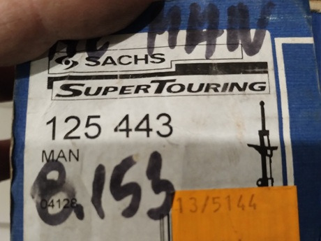 AMORTYZATOR TYLNI MAN L2000 6-10 TON 125443 SACHS 81437016790 - Amortisseurs: photos 2 AMORTYZATOR TYLNI MAN L2000 6-10 TON 125443 SACHS 81437016790 - Amortisseurs: photos 2