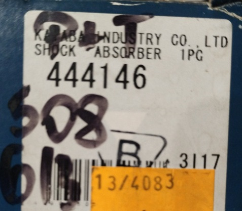 AMORTYZATOR TYLNI MERCEDES T1 T2 508 608 613 444416 KYB 33236000 - Amortisseurs: photos 2 AMORTYZATOR TYLNI MERCEDES T1 T2 508 608 613 444416 KYB 33236000 - Amortisseurs: photos 2