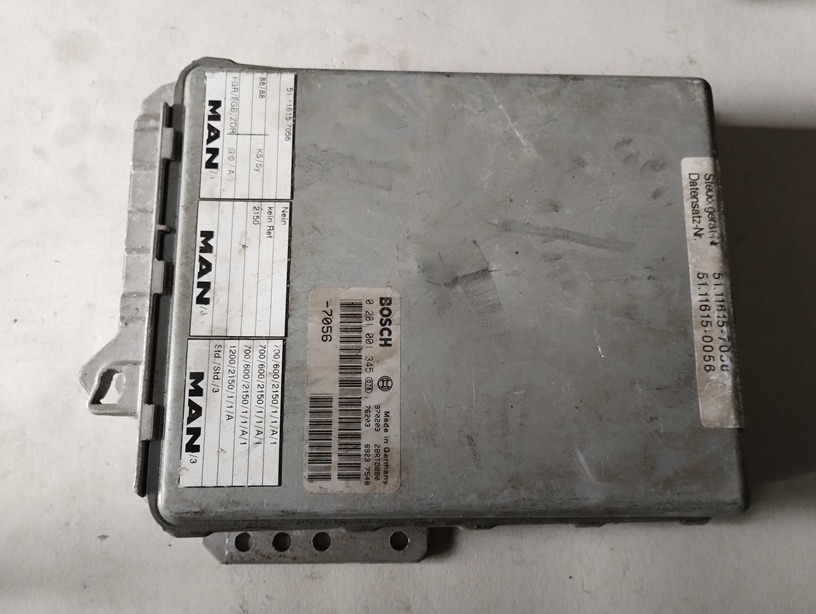 STEROWNIK SILNIKA MAN F2000 343 EDC0281001345 7056 51116157056 - Bloc de gestion: photos 1 STEROWNIK SILNIKA MAN F2000 343 EDC0281001345 7056 51116157056 - Bloc de gestion: photos 1