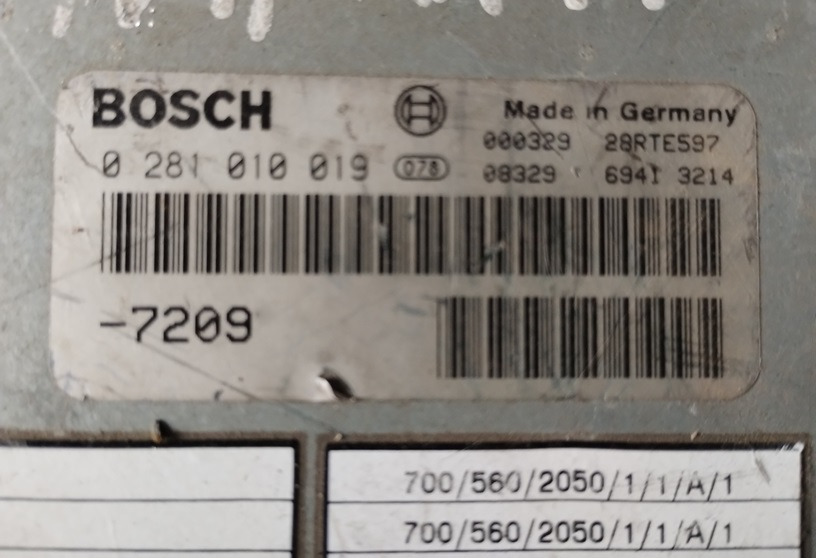 STEROWNIK SILNIKA MAN F2000 414 EDC 0281010019 7209 51116157209 - Bloc de gestion: photos 2 STEROWNIK SILNIKA MAN F2000 414 EDC 0281010019 7209 51116157209 - Bloc de gestion: photos 2