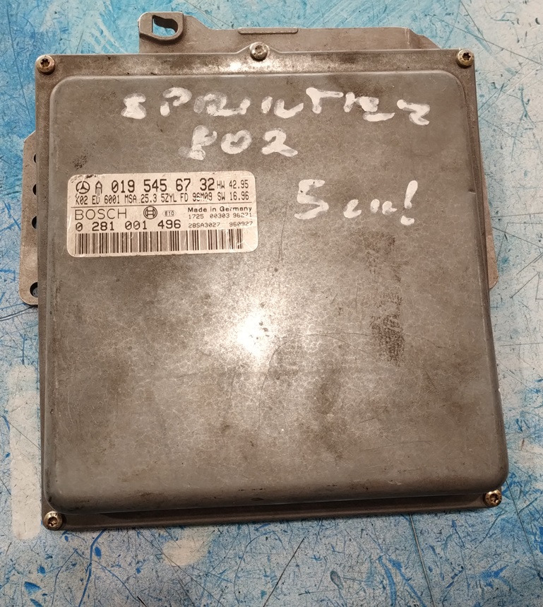 STEROWNIK SILNIKA MERCEDES SPRINTER OM602 2.9 0195456732 0281001496 - Système électrique pour Véhicule utilitaire: photos 1 STEROWNIK SILNIKA MERCEDES SPRINTER OM602 2.9 0195456732 0281001496 - Système électrique pour Véhicule utilitaire: photos 1