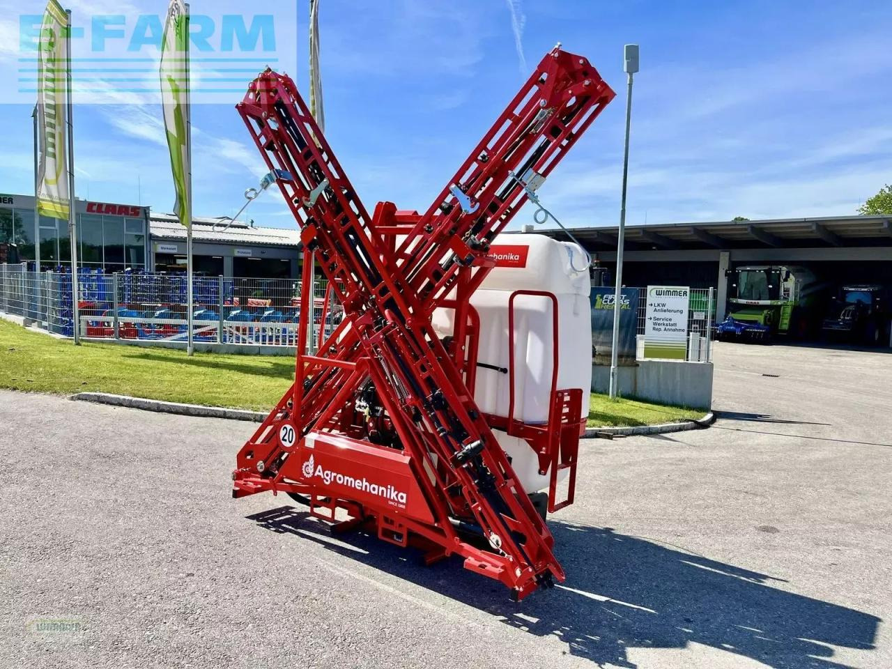 Agromehanika ags 1200 - feldspritze 15m - Pulvérisateur traîné: photos 2 Agromehanika ags 1200 - feldspritze 15m - Pulvérisateur traîné: photos 2