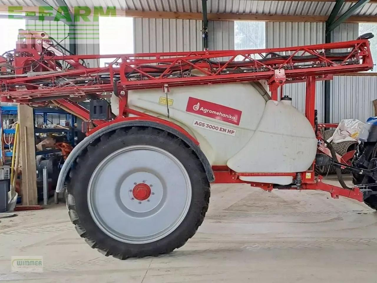 Agromehanika ags 3000 en - feldspritze 21m - Pulvérisateur traîné: photos 1 Agromehanika ags 3000 en - feldspritze 21m - Pulvérisateur traîné: photos 1