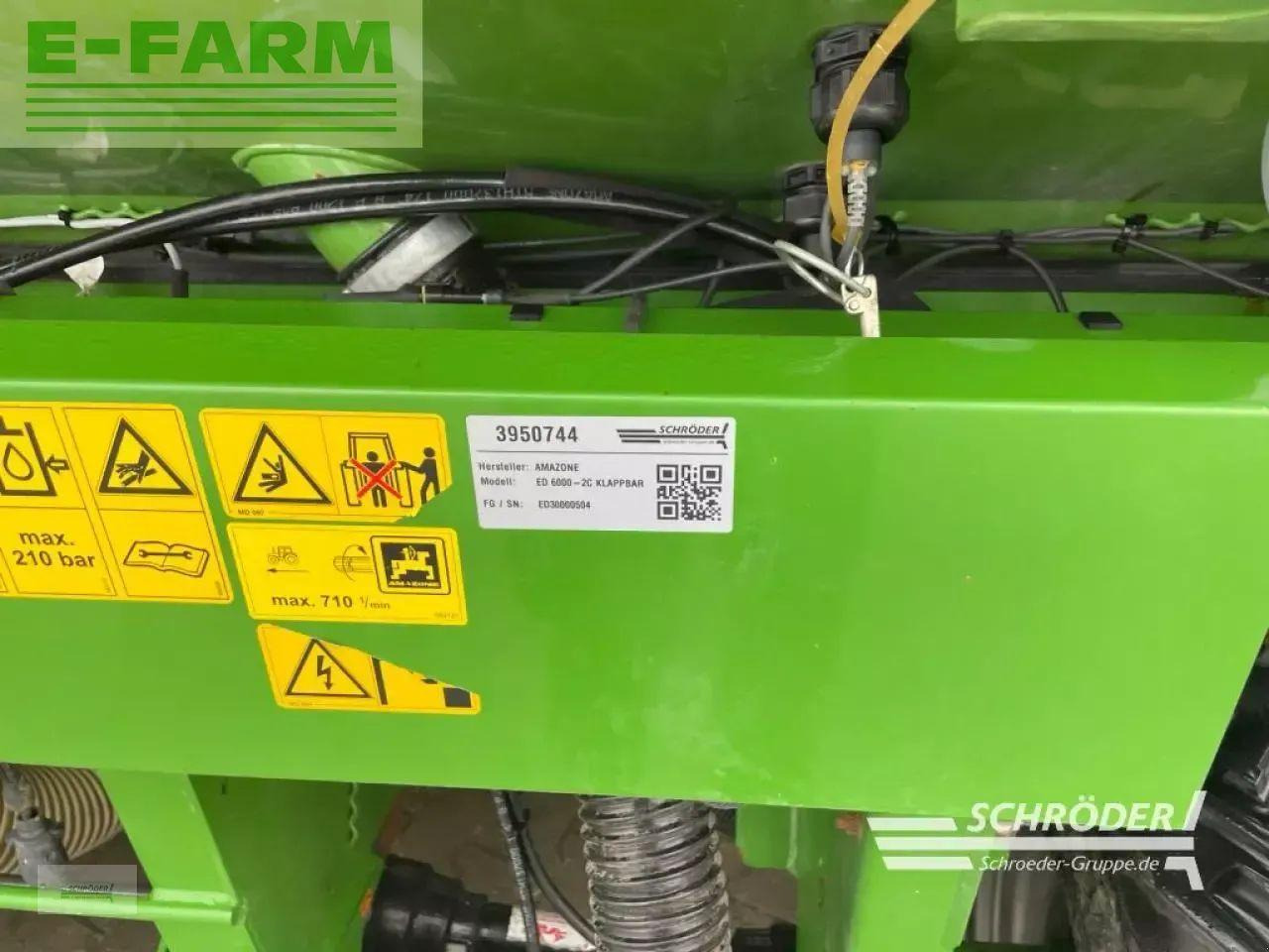 Semoir monograine Amazone ed 6000-2c special: photos 12