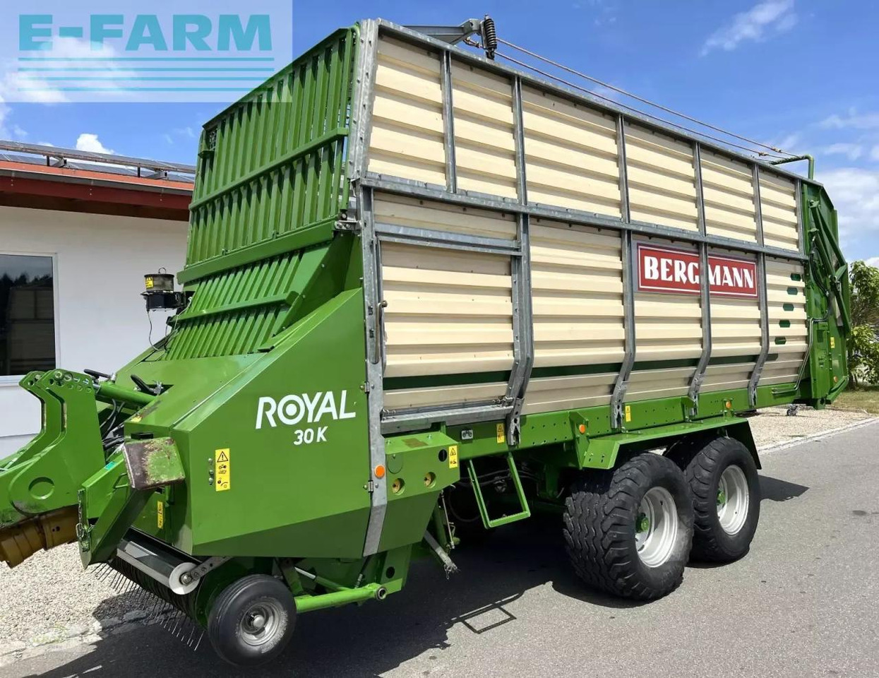 Bergmann royal 30 k mit großem fahrwerk und 16.000 kg zul. gesamtgewicht - Autochargeuse: photos 1 Bergmann royal 30 k mit großem fahrwerk und 16.000 kg zul. gesamtgewicht - Autochargeuse: photos 1