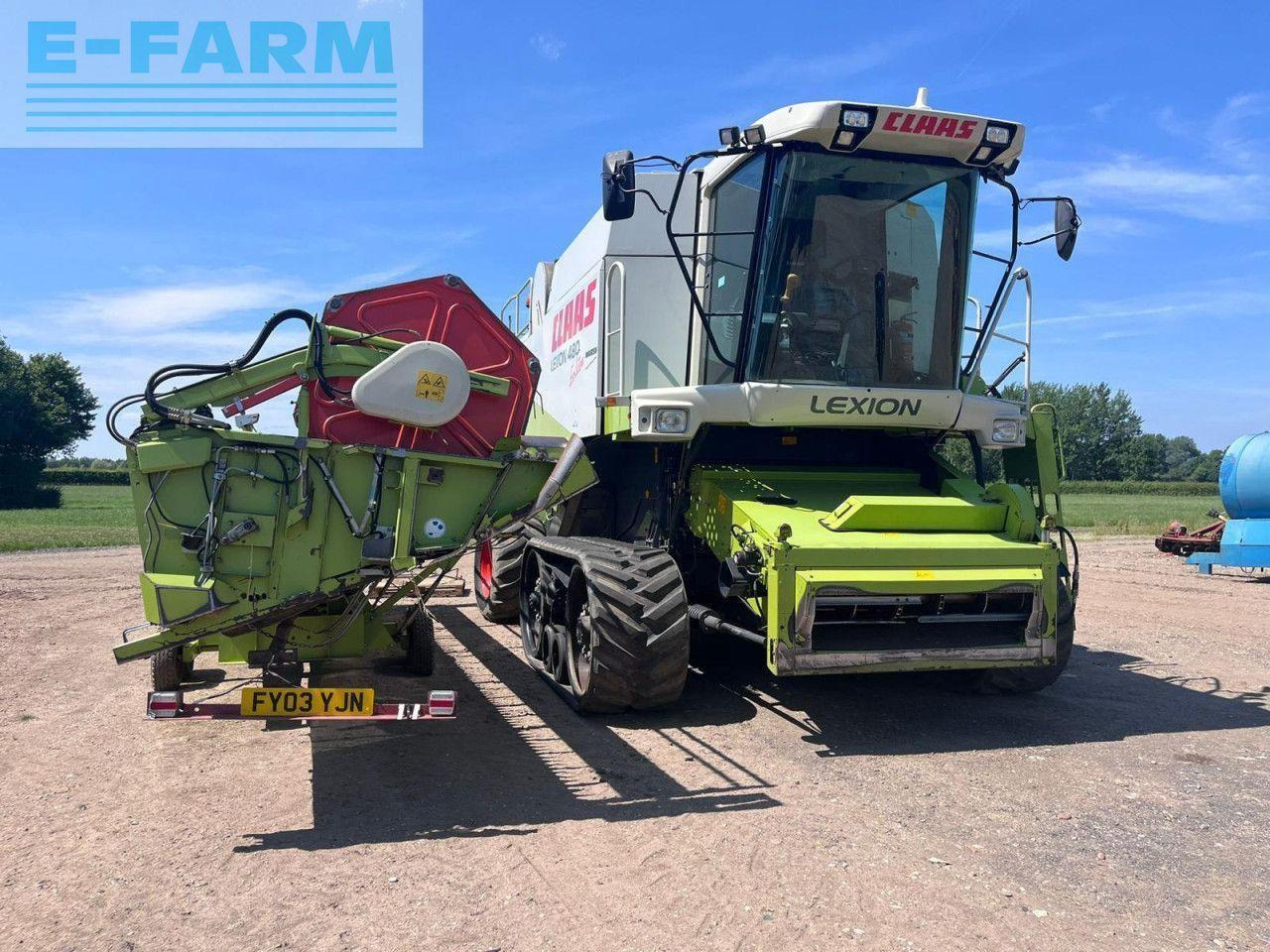 CLAAS LEXION 480 EVOLUTION TT - Moissonneuse-batteuse: photos 3 CLAAS LEXION 480 EVOLUTION TT - Moissonneuse-batteuse: photos 3