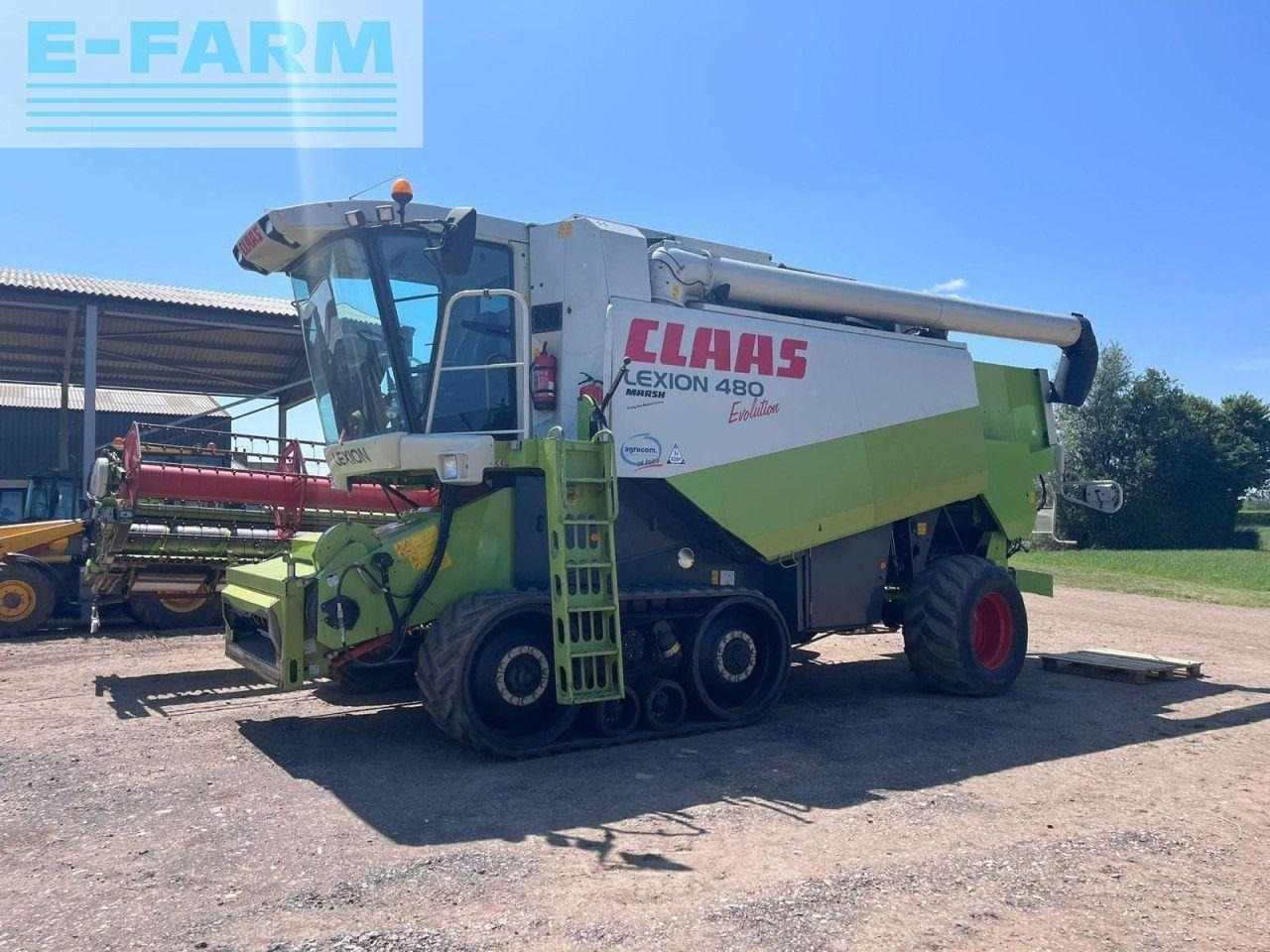 CLAAS LEXION 480 EVOLUTION TT - Moissonneuse-batteuse: photos 1 CLAAS LEXION 480 EVOLUTION TT - Moissonneuse-batteuse: photos 1