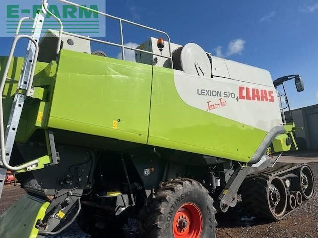 CLAAS LEXION 570 TT - Moissonneuse-batteuse: photos 3 CLAAS LEXION 570 TT - Moissonneuse-batteuse: photos 3