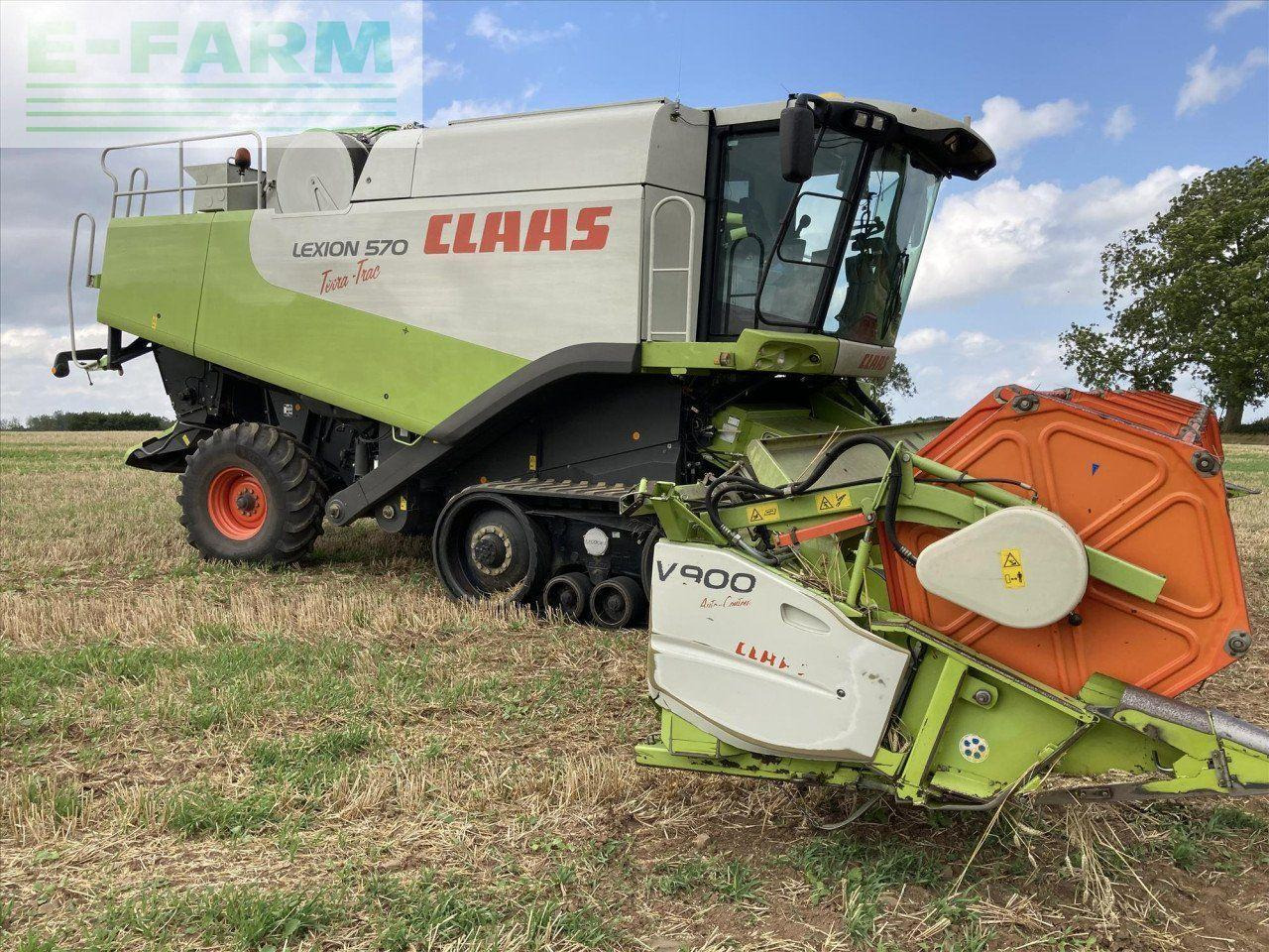 CLAAS LEXION 570 TT - Moissonneuse-batteuse: photos 2 CLAAS LEXION 570 TT - Moissonneuse-batteuse: photos 2