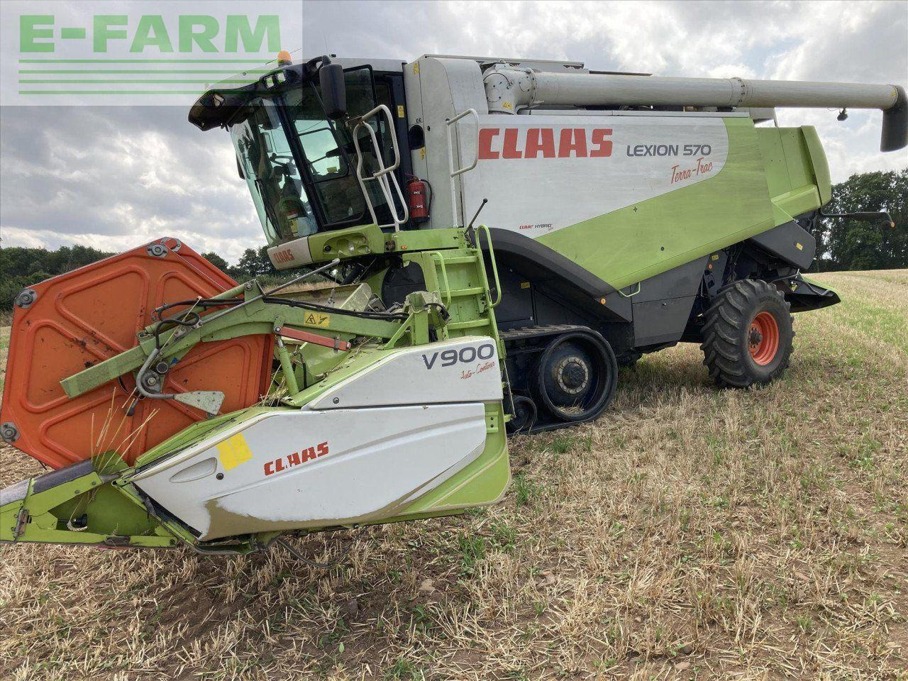 CLAAS LEXION 570 TT - Moissonneuse-batteuse: photos 1 CLAAS LEXION 570 TT - Moissonneuse-batteuse: photos 1