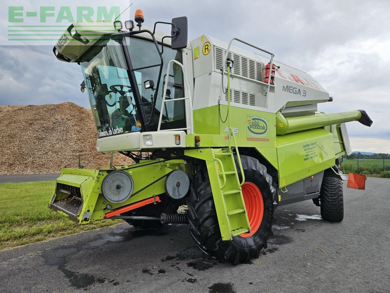 CLAAS Mega 370 - Moissonneuse-batteuse: photos 1 CLAAS Mega 370 - Moissonneuse-batteuse: photos 1