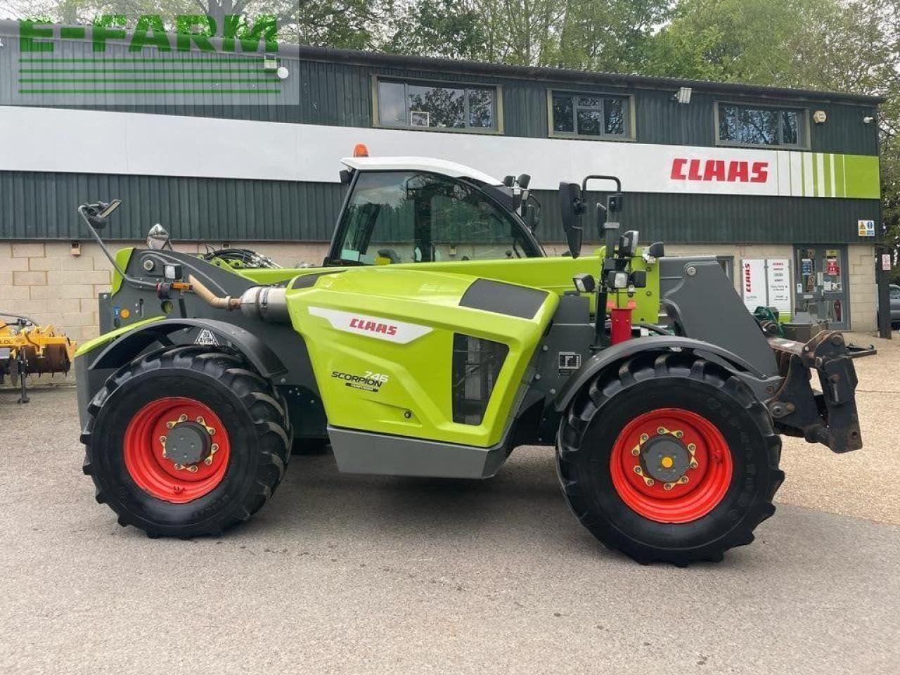 Chariot télescopique CLAAS SCORPION 746: photos 6