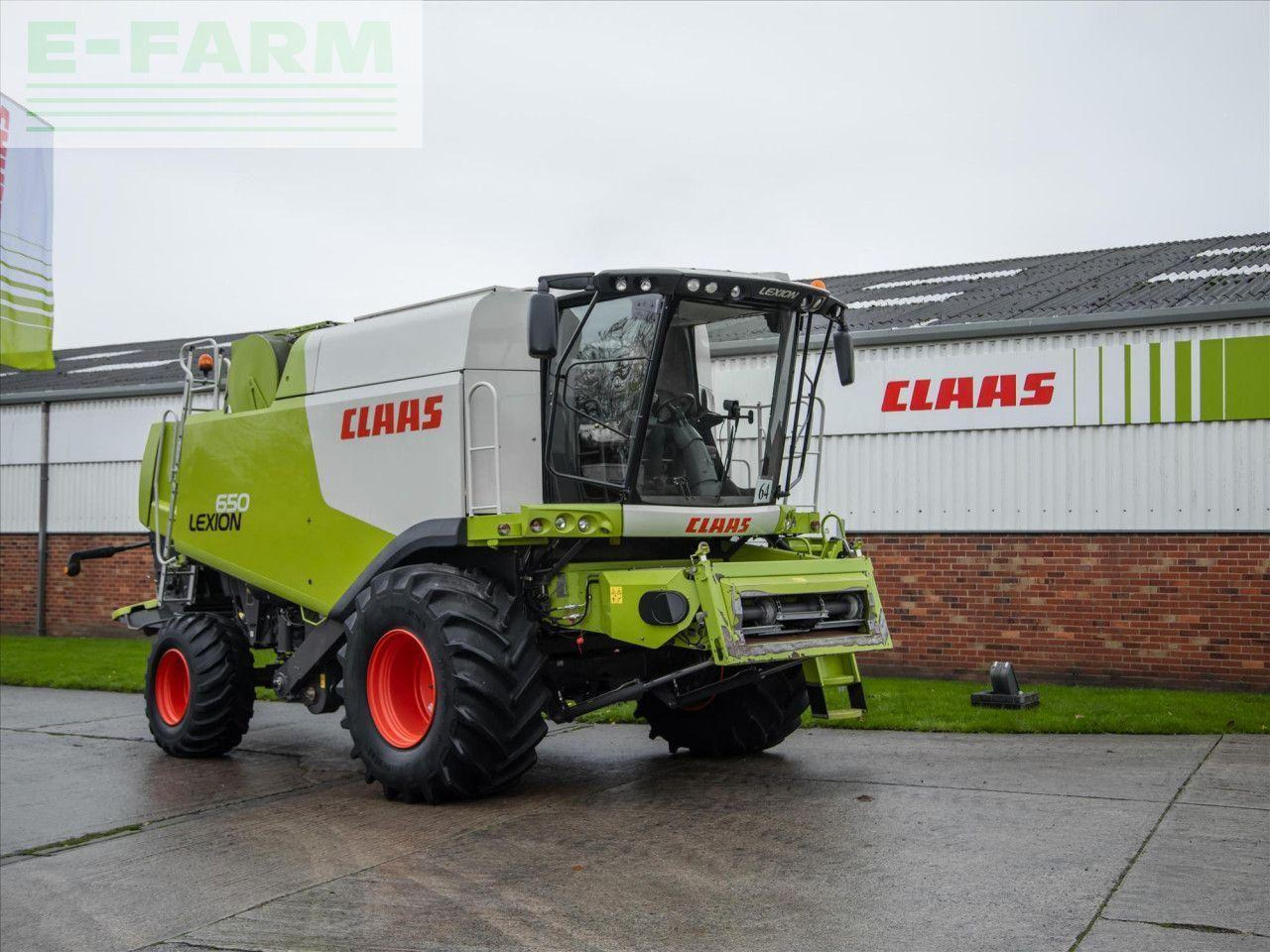 CLAAS USED 2012 LEXION 650 C/W V750 VARIO CUTTERBAR - Moissonneuse-batteuse: photos 1 CLAAS USED 2012 LEXION 650 C/W V750 VARIO CUTTERBAR - Moissonneuse-batteuse: photos 1