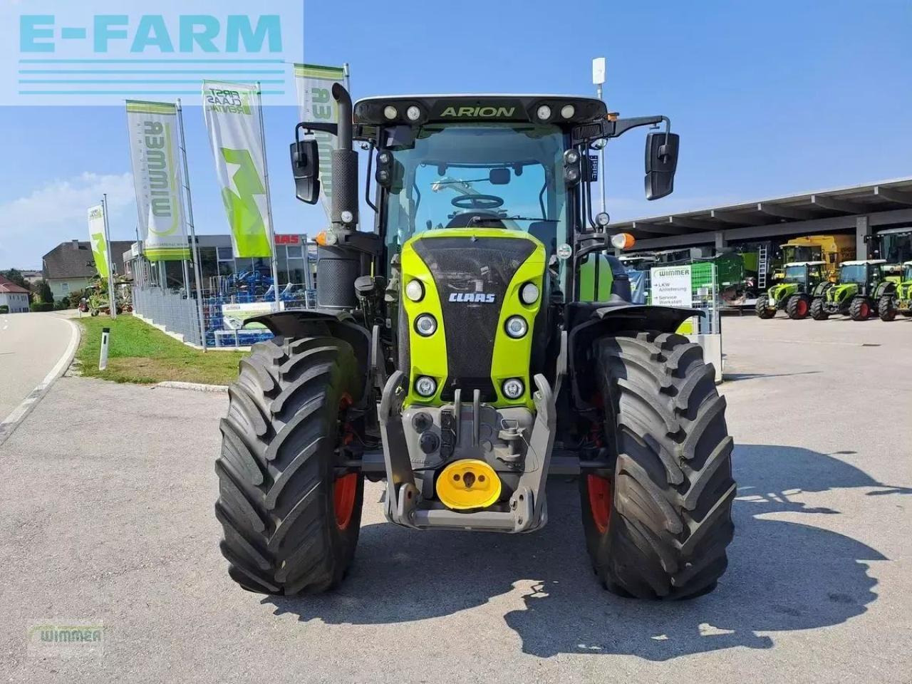 CLAAS arion 550 cmatic CMATIC - Tracteur agricole: photos 2 CLAAS arion 550 cmatic CMATIC - Tracteur agricole: photos 2