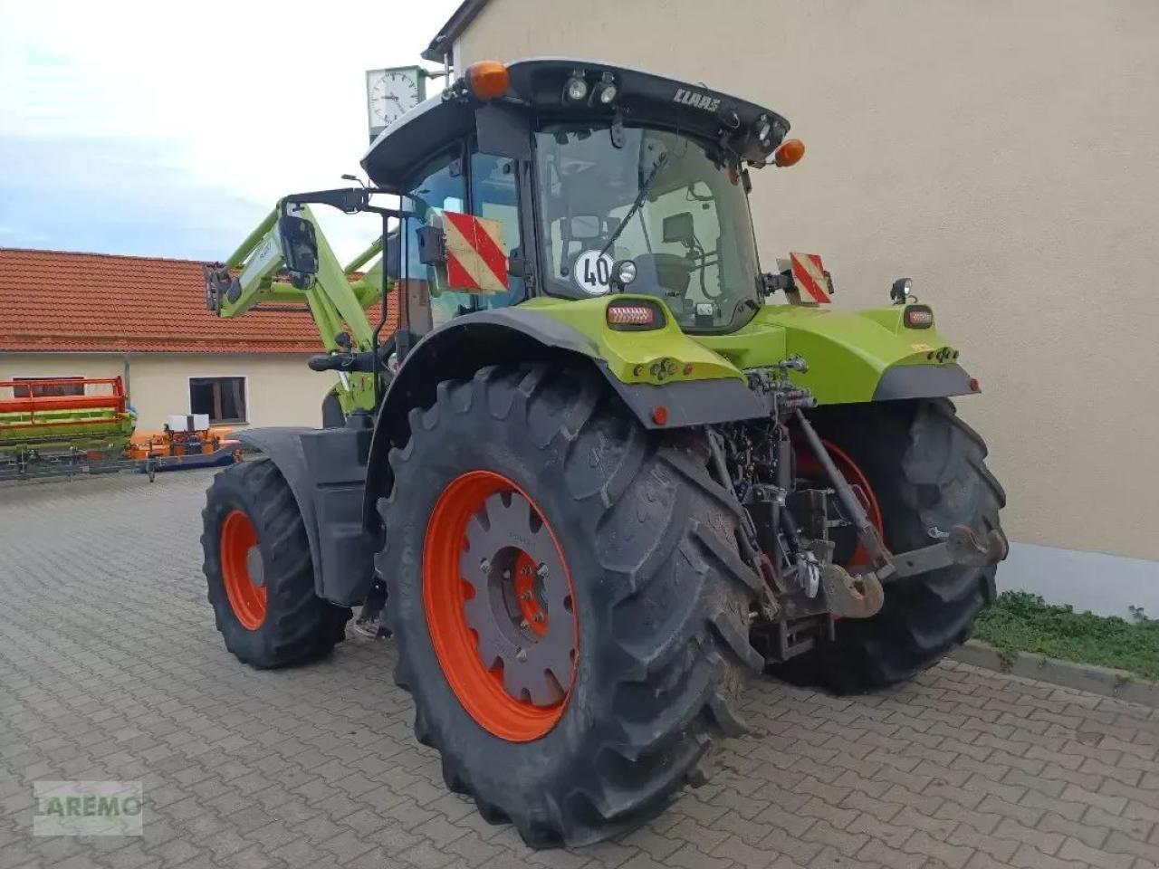 CLAAS arion 650 hexashift cebis + fl 120 HEXASHIFT CEBIS - Tracteur agricole: photos 4 CLAAS arion 650 hexashift cebis + fl 120 HEXASHIFT CEBIS - Tracteur agricole: photos 4