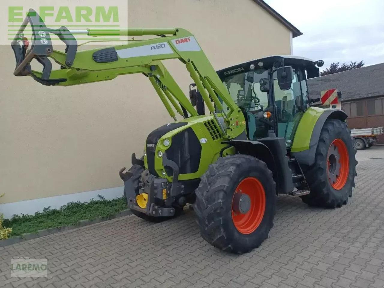 CLAAS arion 650 hexashift cebis + fl 120 HEXASHIFT CEBIS - Tracteur agricole: photos 1 CLAAS arion 650 hexashift cebis + fl 120 HEXASHIFT CEBIS - Tracteur agricole: photos 1