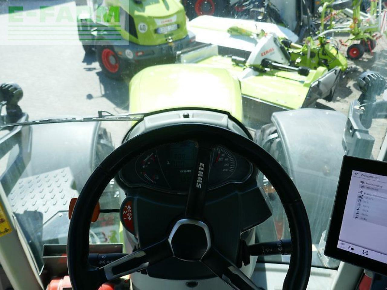 Tracteur agricole CLAAS arion 660 cmatic cebis CMATIC CEBIS: photos 11