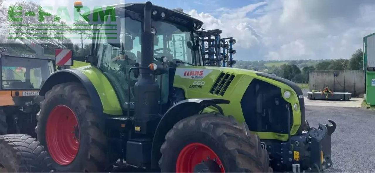 CLAAS arion 660 cmatic cis+ CMATIC CIS+ - Tracteur agricole: photos 1 CLAAS arion 660 cmatic cis+ CMATIC CIS+ - Tracteur agricole: photos 1