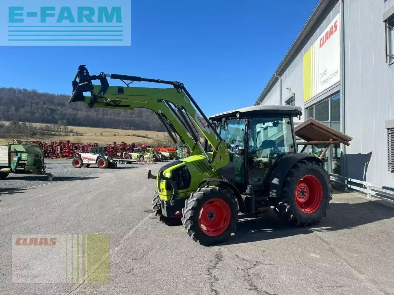 CLAAS atos 220 c + fl 60 e - Tracteur agricole: photos 1 CLAAS atos 220 c + fl 60 e - Tracteur agricole: photos 1