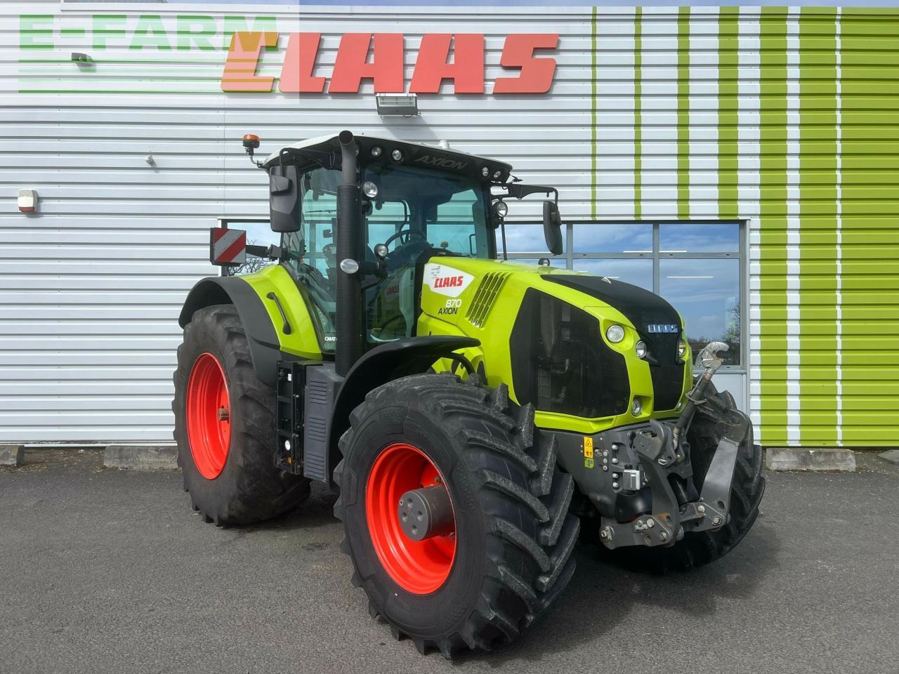 CLAAS axion 870 cmatic s5 sur mesure CMATIC - Tracteur agricole: photos 1 CLAAS axion 870 cmatic s5 sur mesure CMATIC - Tracteur agricole: photos 1