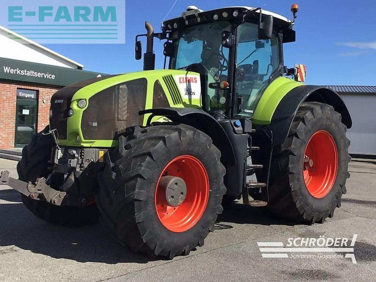 CLAAS axion 940 cmatic | rtk | s10 terminal - Tracteur agricole: photos 1 CLAAS axion 940 cmatic | rtk | s10 terminal - Tracteur agricole: photos 1