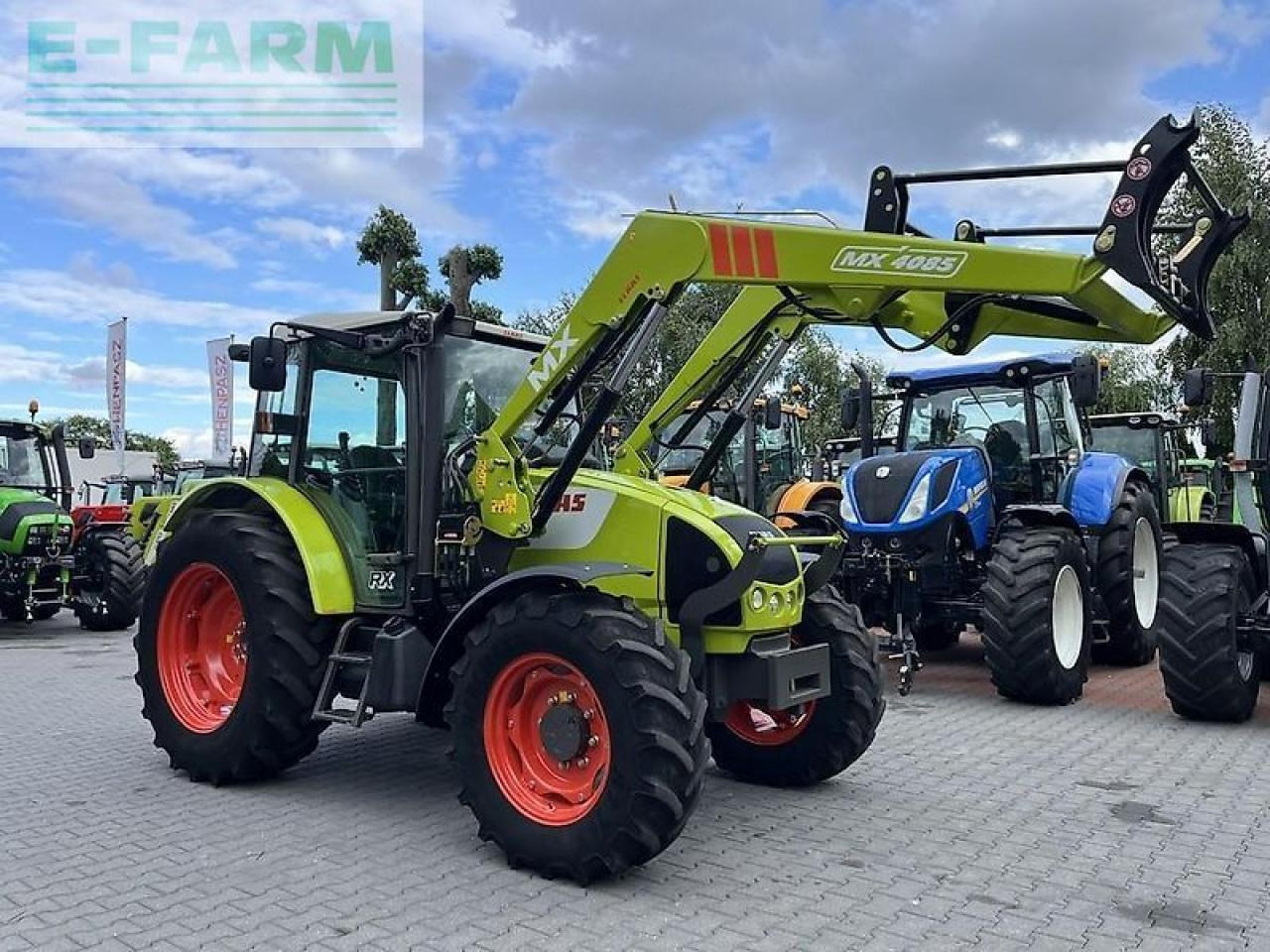 CLAAS celtis 446 plus rx + mailleux mx40-85 - Tracteur agricole: photos 4 CLAAS celtis 446 plus rx + mailleux mx40-85 - Tracteur agricole: photos 4