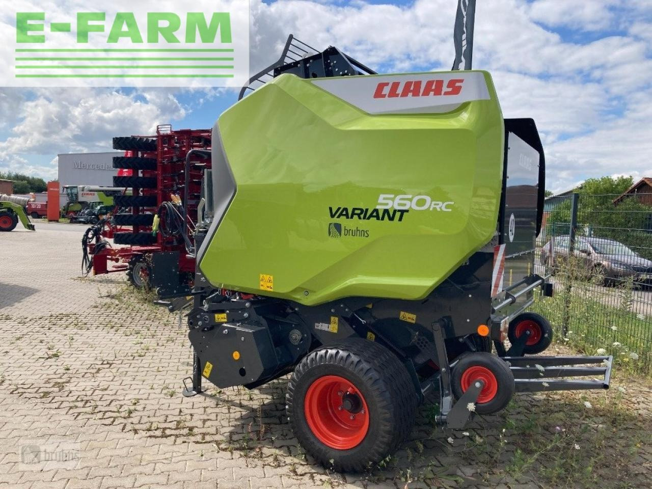 CLAAS claas variant 560 rc pro - neu - Presse à balles cubiques: photos 1 CLAAS claas variant 560 rc pro - neu - Presse à balles cubiques: photos 1
