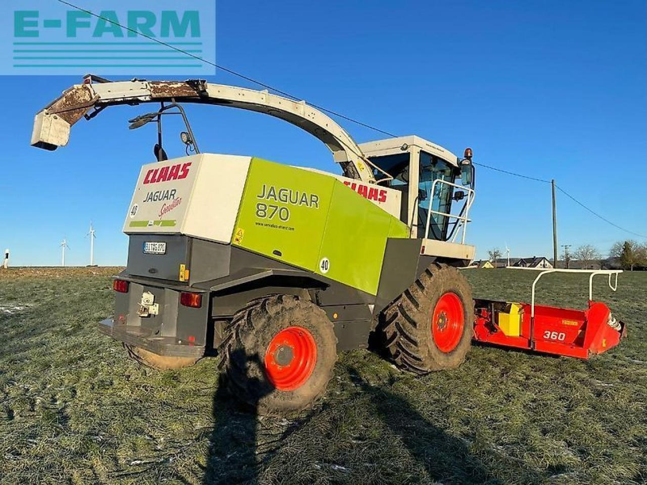 CLAAS jaguar 870 speedstar + kemper 360 plus + pick-up top! - Ensileuse: photos 4 CLAAS jaguar 870 speedstar + kemper 360 plus + pick-up top! - Ensileuse: photos 4