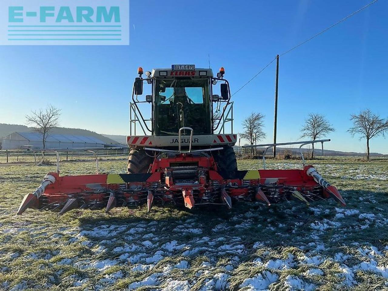 CLAAS jaguar 870 speedstar + kemper 360 plus + pick-up top! - Ensileuse: photos 3 CLAAS jaguar 870 speedstar + kemper 360 plus + pick-up top! - Ensileuse: photos 3