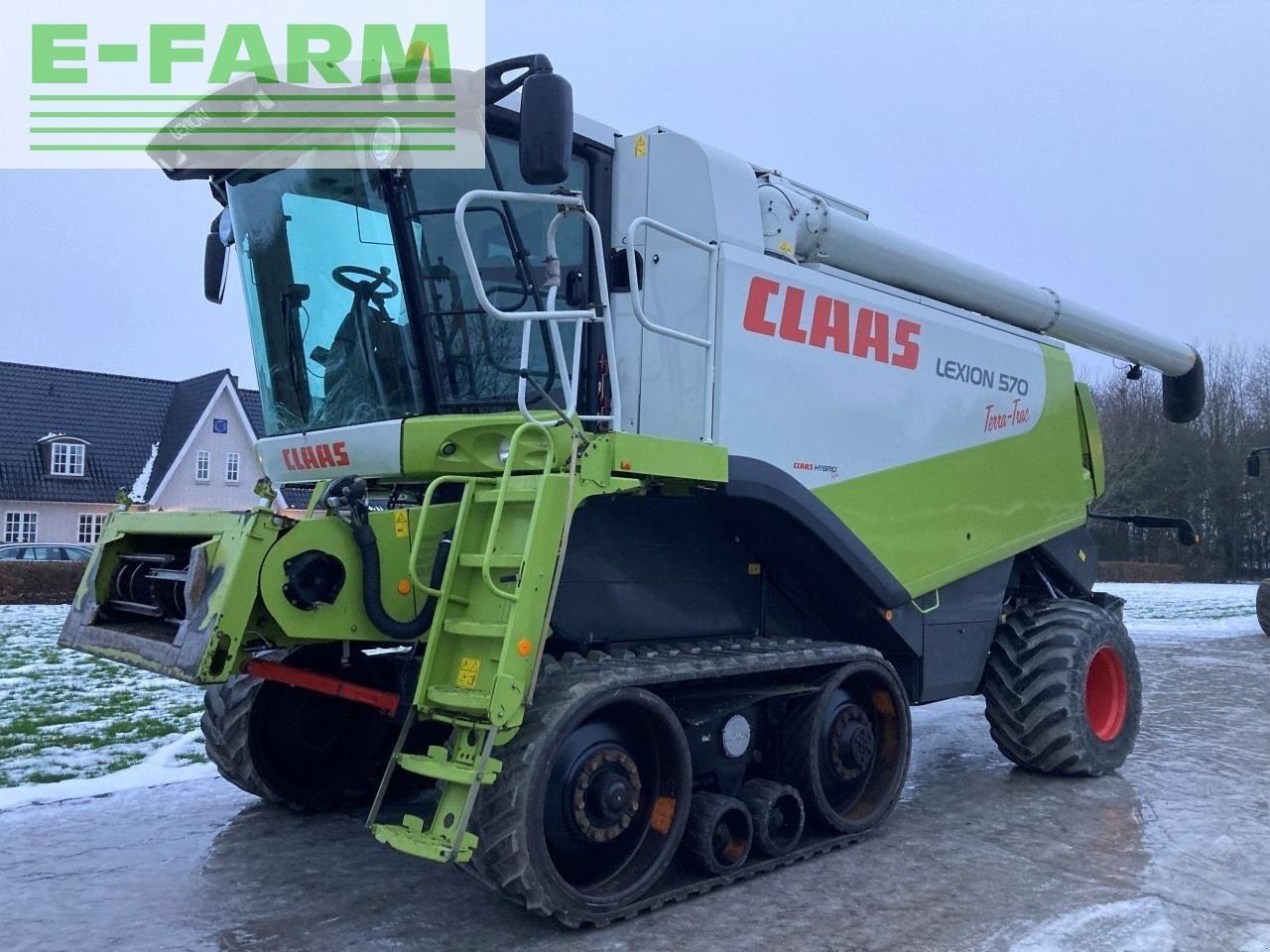 CLAAS lexion 570 tt 4-wd - Moissonneuse-batteuse: photos 1 CLAAS lexion 570 tt 4-wd - Moissonneuse-batteuse: photos 1