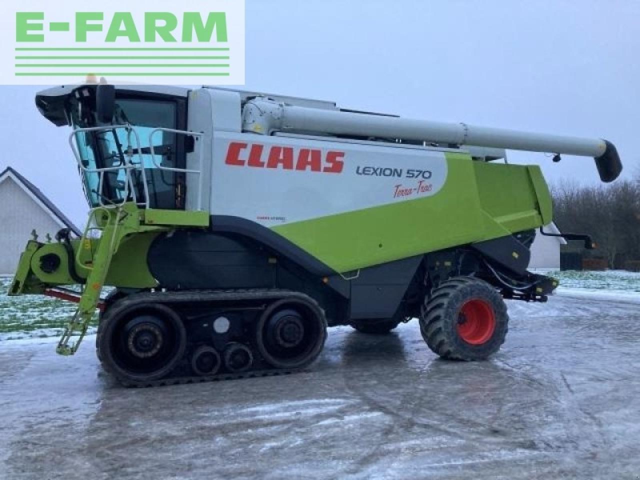 CLAAS lexion 570 tt 4-wd - Moissonneuse-batteuse: photos 2 CLAAS lexion 570 tt 4-wd - Moissonneuse-batteuse: photos 2
