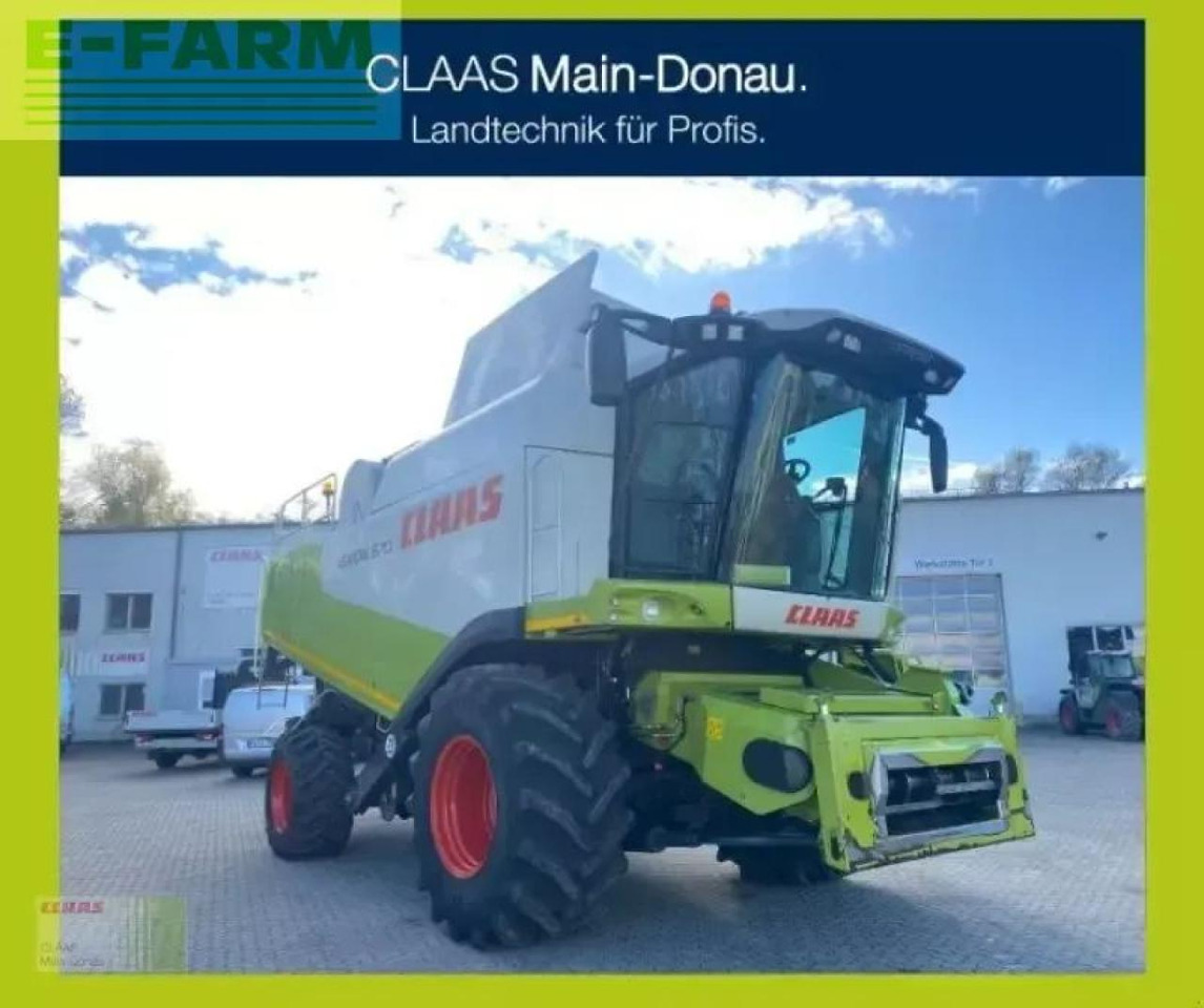 CLAAS lexion 570 + v750 + tw - Moissonneuse-batteuse: photos 1 CLAAS lexion 570 + v750 + tw - Moissonneuse-batteuse: photos 1