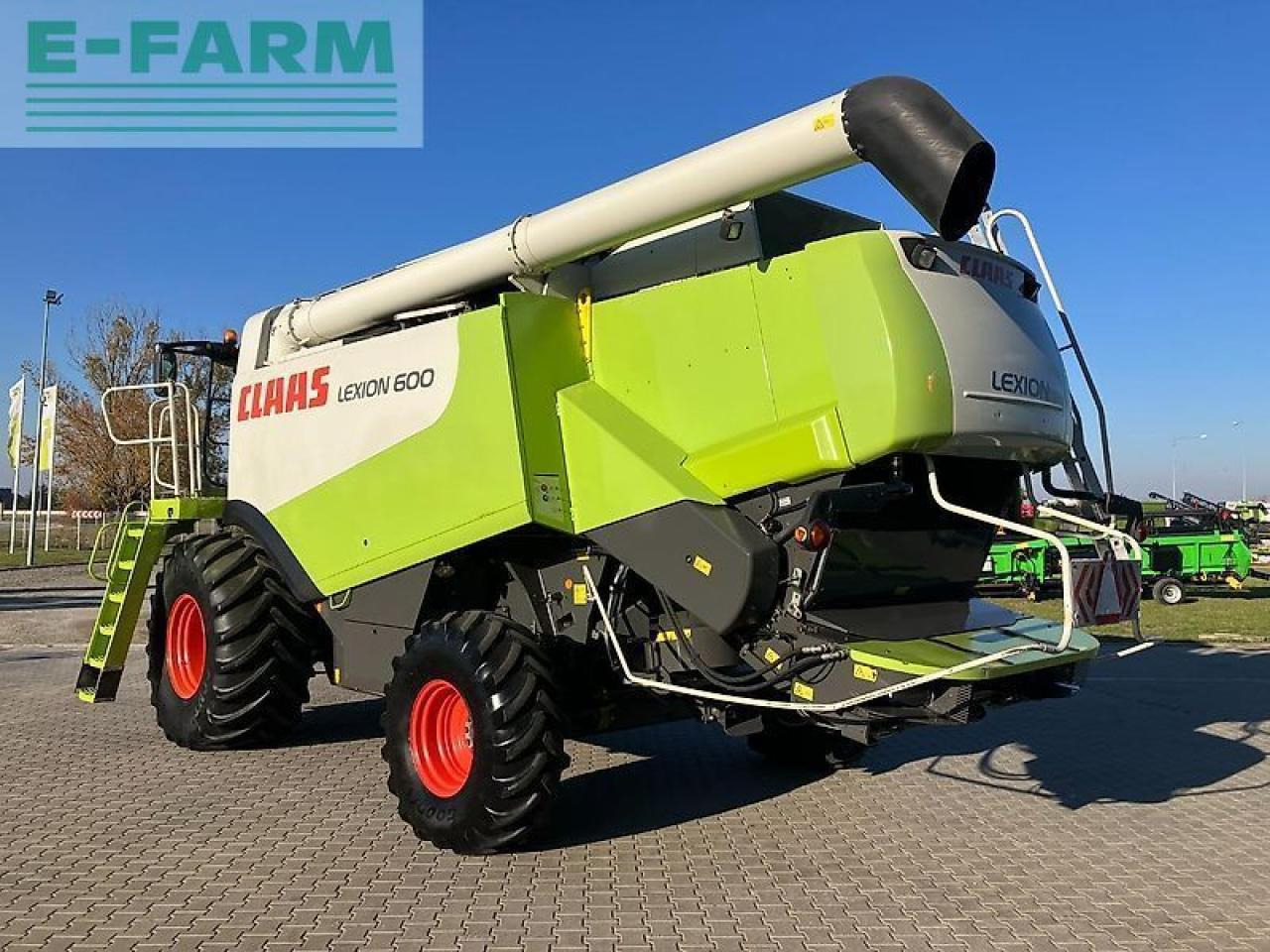 CLAAS lexion 600 - Moissonneuse-batteuse: photos 5 CLAAS lexion 600 - Moissonneuse-batteuse: photos 5