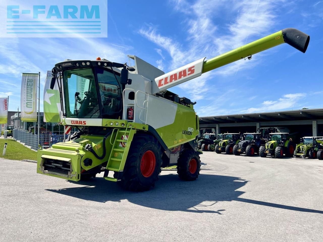 CLAAS lexion 620 - Moissonneuse-batteuse: photos 3 CLAAS lexion 620 - Moissonneuse-batteuse: photos 3