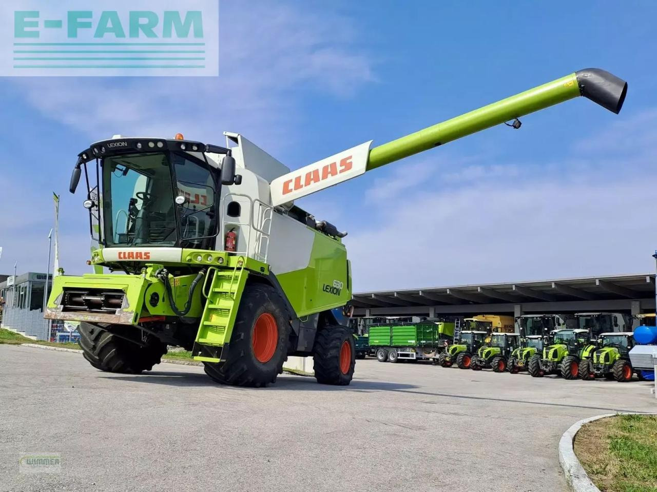 CLAAS lexion 630 - allrad - Moissonneuse-batteuse: photos 2 CLAAS lexion 630 - allrad - Moissonneuse-batteuse: photos 2