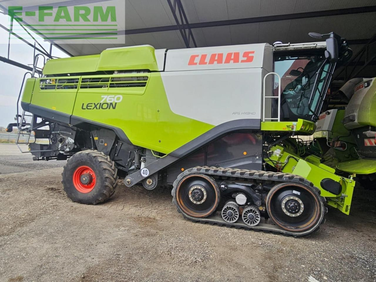 CLAAS lexion 760 terra trac (stage iv) - Moissonneuse-batteuse: photos 2 CLAAS lexion 760 terra trac (stage iv) - Moissonneuse-batteuse: photos 2
