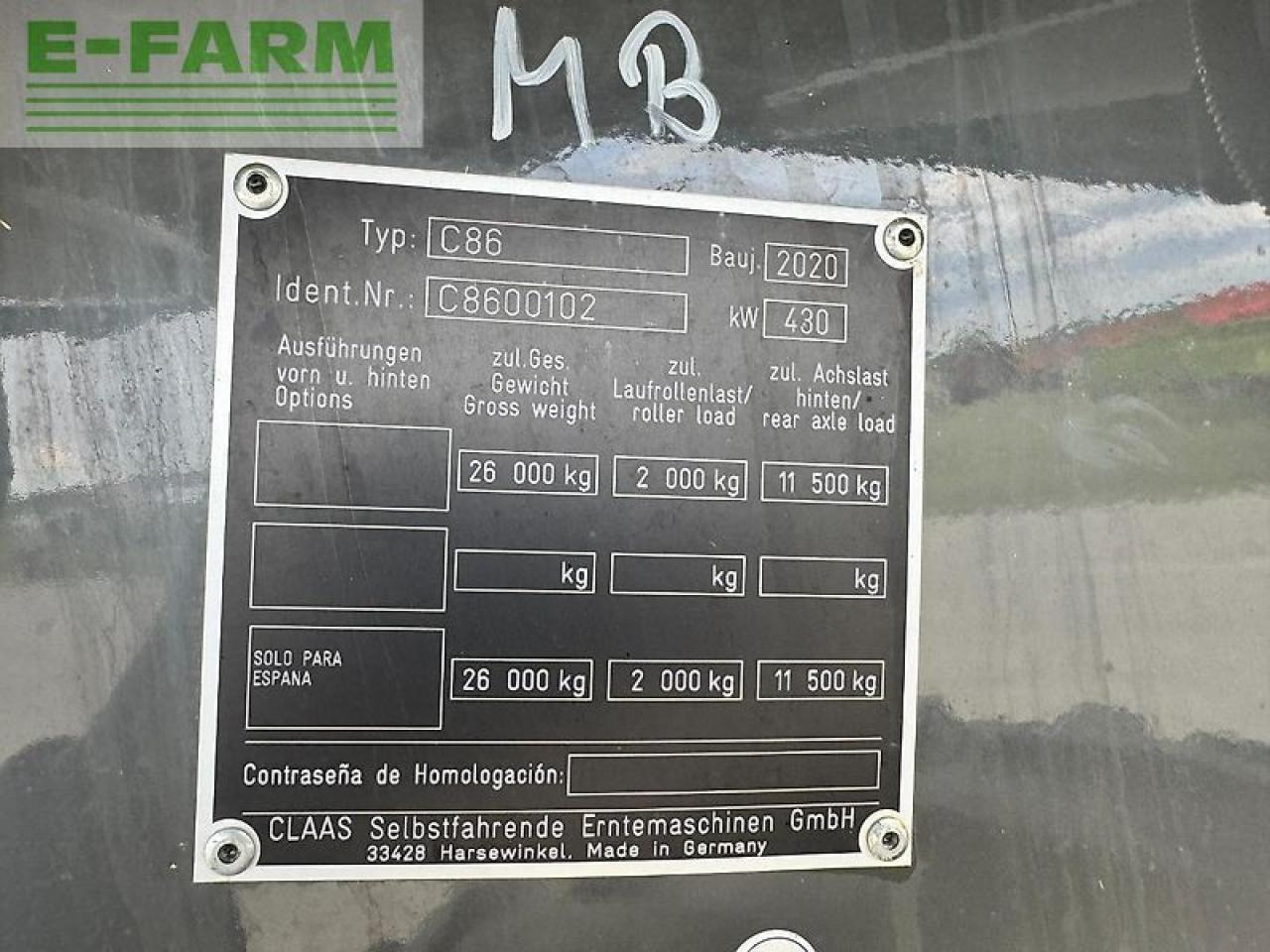 Moissonneuse-batteuse CLAAS lexion 8700tt: photos 22