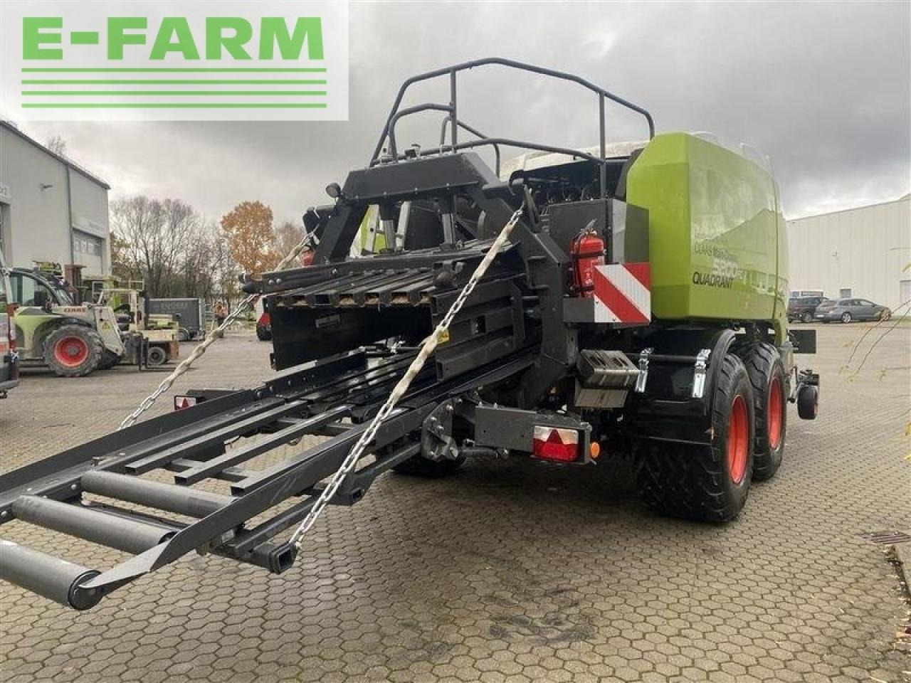 CLAAS quadrant 5200 fc tandem evo - Presse à balles cubiques: photos 4 CLAAS quadrant 5200 fc tandem evo - Presse à balles cubiques: photos 4
