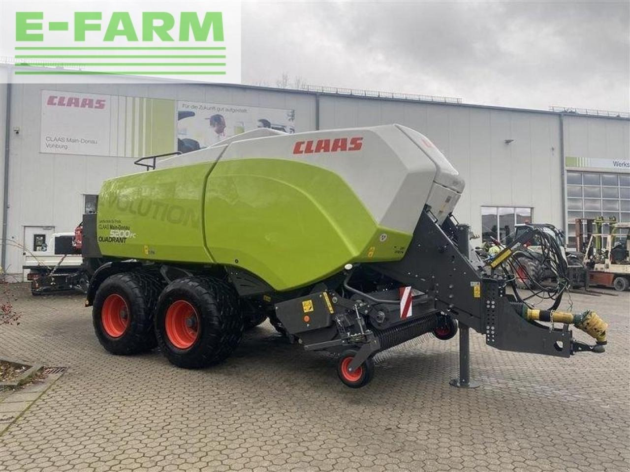 CLAAS quadrant 5200 fc tandem evo - Presse à balles cubiques: photos 1 CLAAS quadrant 5200 fc tandem evo - Presse à balles cubiques: photos 1